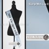 Sjerp Babyblauw | Borst- en rugzijde Bedrukt | 100mm