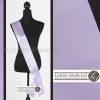 Sjerp Lila - Paars | Zonder Bedrukking | 100mm breed