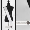 Sjerp Off White | Zonder Bedrukking | 100mm breed