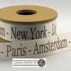 LONDON PARIS - decoratie lint (5 meter)