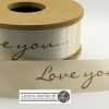 Love you - decoratie lint (5 meter)