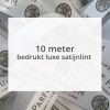 10 meter bedrukt luxe satijnlint / 25mm breed
