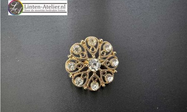 Sjerpsluiting los "Diamonds" Goud