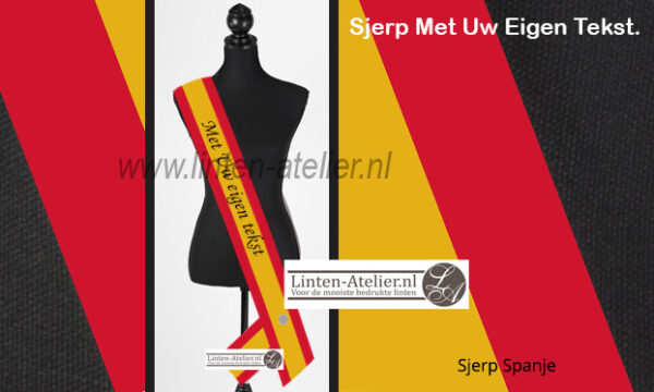 Spaanse sjerp sjerp spanje met eigen bedrukking