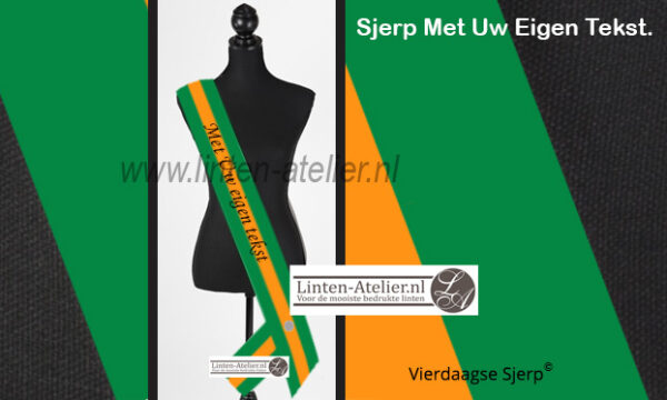 Nijmeegse Vierdaagse sjerp 4daagse sjerp met eigen bedrukking